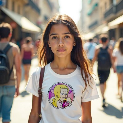 Koszulka z Nadrukiem Big Mouth – Śmieszna Koszulka Meme Netflix