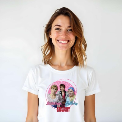 Koszulka z Nadrukiem Ranczo – Girlboss Gatekeep Gaslight