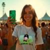 Koszulka z Nadrukiem Charli XCX Brat – Koszulka dla Fanki Hyperpop