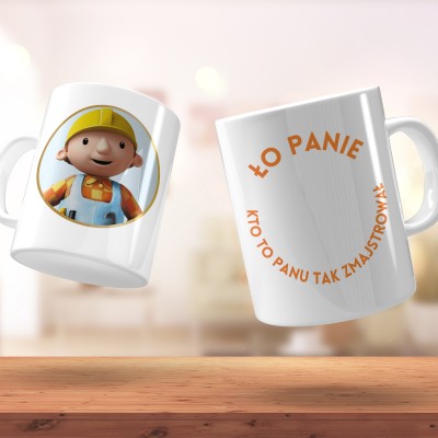 Kubek „Ło Panie, kto to Panu TAK zmajstrował” – śmieszny prezent z kultowym tekstem