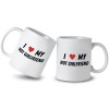 Kubek „I ❤️ MY HOT GIRLFRIEND” – śmieszny i romantyczny prezent dla dziewczyny