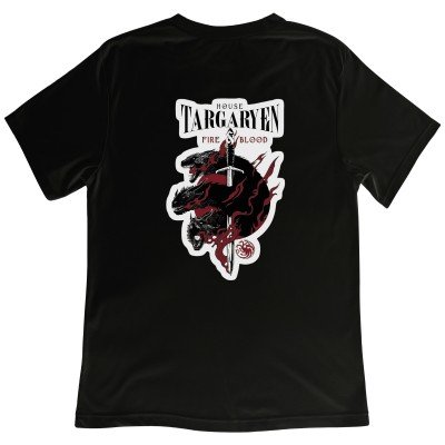 Koszulka House Targaryen – Koszulka z Nadrukiem