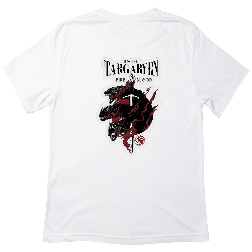 Koszulka House Targaryen – Koszulka z Nadrukiem