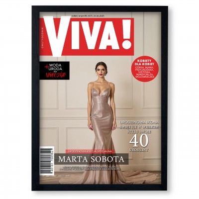 Okładka Magazynu VIVA – Personalizowany Plakat A4 | Podaruj Moment Sławy