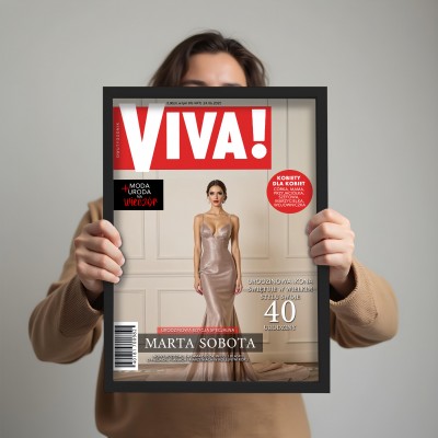 Okładka Magazynu VIVA – Personalizowany Plakat A4 | Podaruj Moment Sławy