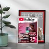 Okładka Magazynu YOUTUBER – Personalizowany Plakat A3 | Podaruj Moment Sławy