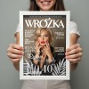 Magiczny plakat Wróżka A3 – personalizowany prezent w ramce