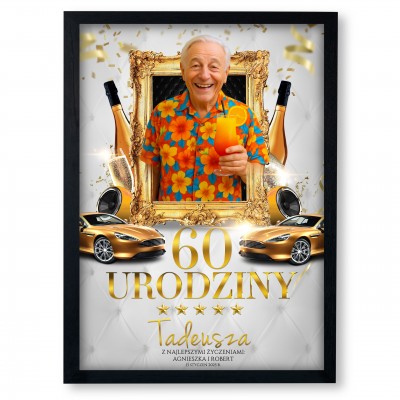 Odjechany personalizowany plakat – idealny prezent na urodziny