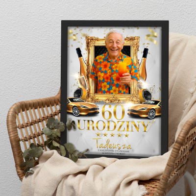 Odjechany personalizowany plakat – idealny prezent na urodziny