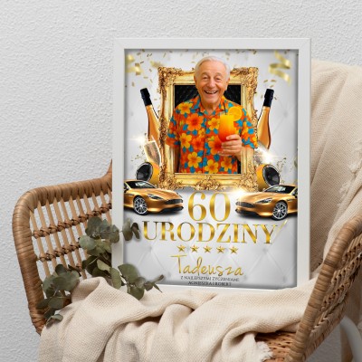 Odjechany personalizowany plakat – idealny prezent na urodziny