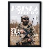 Okładka magazynu „Polska Zbrojna” A3 | wyjątkowy prezent w ramce