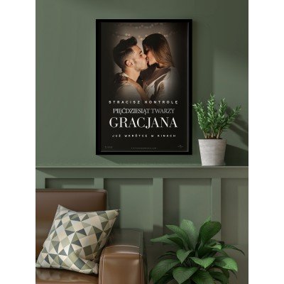 Personalizowany plakat filmowy ze zdjęciem