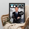 Okładka Magazynu LOGO z Twoim Zdjęciem | Plakat A3
