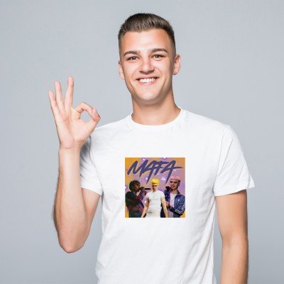 Koszulka z Nadrukiem Mata | Modny Prezent dla Fana Muzyki i Pop Kultury