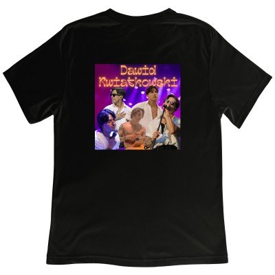 Koszulka z Nadrukiem Dawid Kwiatkowski | Prezent dla Fana Pop Kultury i Muzyki