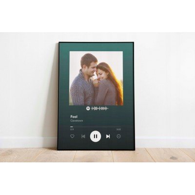 Personalizowana Ramka z Kodem Spotify – Twoja Piosenka Zawsze Blisko