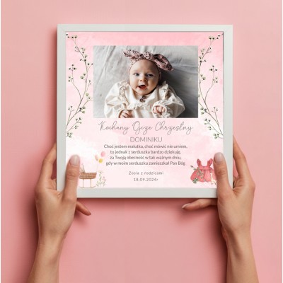 Personalizowana Ramka ze Zdjęciem i Dedykacją