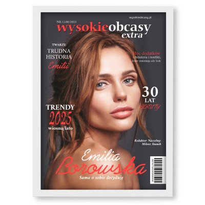 Personalizowana okładka MAGAZYN WYSOKIE OBCASY – wyjątkowy prezent w formacie A3