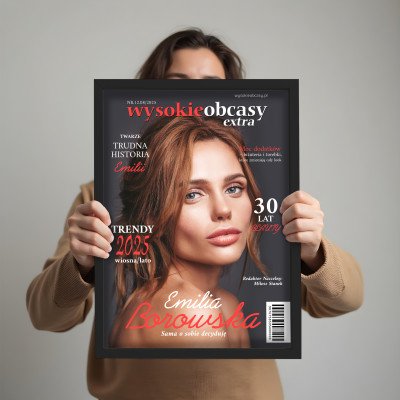 Personalizowana okładka MAGAZYN WYSOKIE OBCASY – wyjątkowy prezent w formacie A3