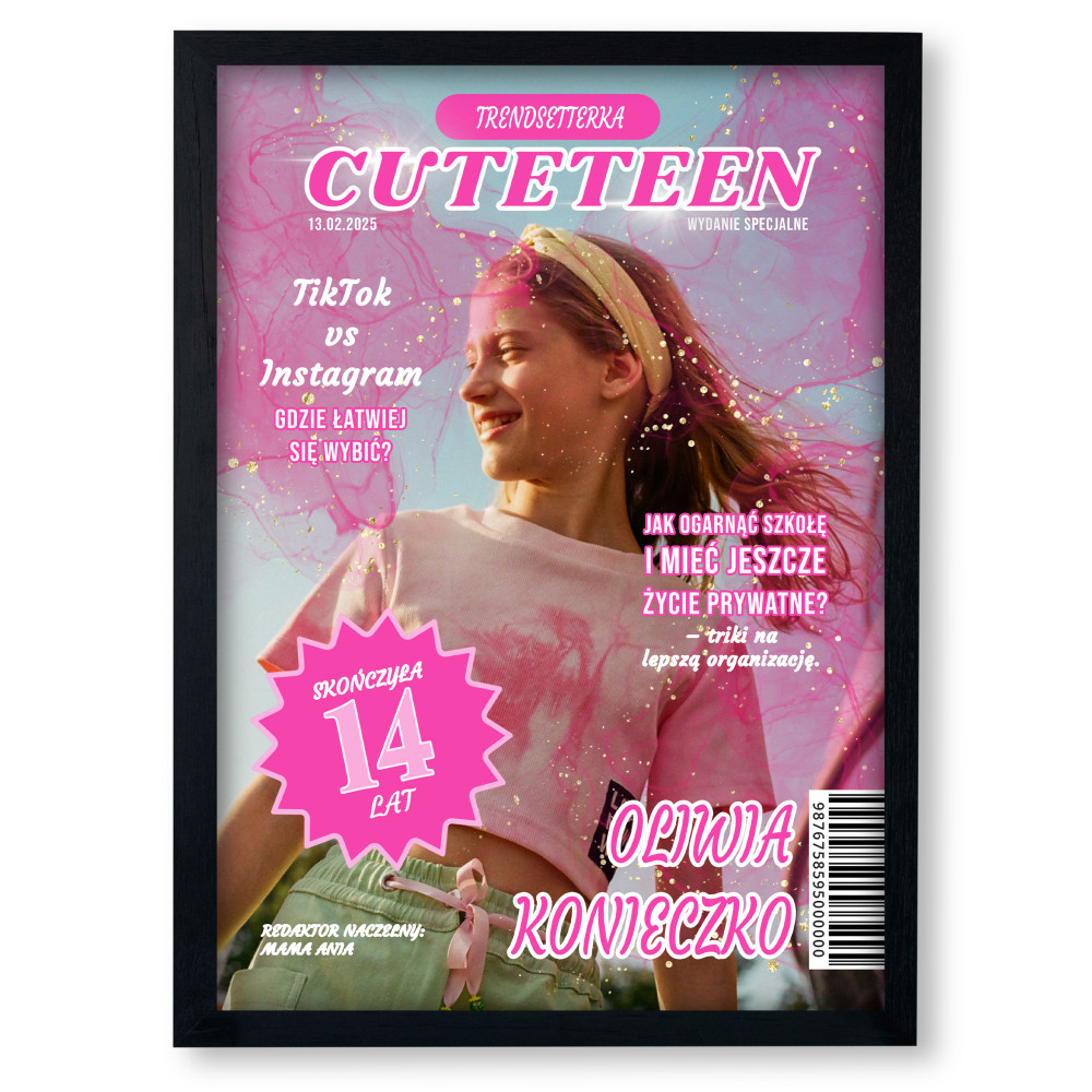 MAGAZYN CUTETEEN NASTOLATKA – wyjątkowy prezent w formacie A3