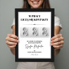 Personalizowany Plakat A3 – „W pracy liczą się kontakty”