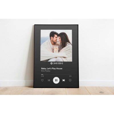 Personalizowana Ramka z Kodem Spotify – Twoja Piosenka Zawsze Blisko