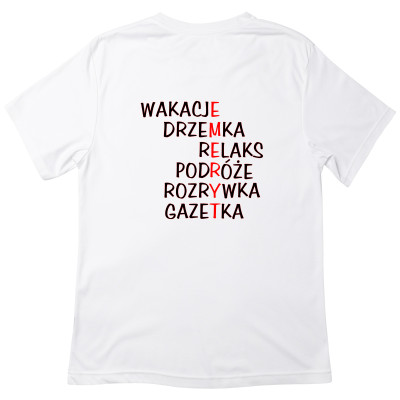Koszulka z Nadrukiem – Dla Emeryta | Śmieszne Napisy o Emeryturze | Prezent na Emeryturę