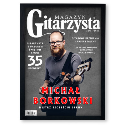MAGAZYN GITARZYSTA – Personalizowany plakat dla muzyka MAGAZYN GITARZYSTA – Personalizowany plakat dla muzyka