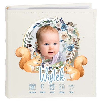 Album metryczka ze zdjęciem CHRZEST ROCZEK