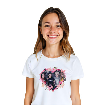 Koszulka z nadrukiem Blackpink | K-pop styl dla fana