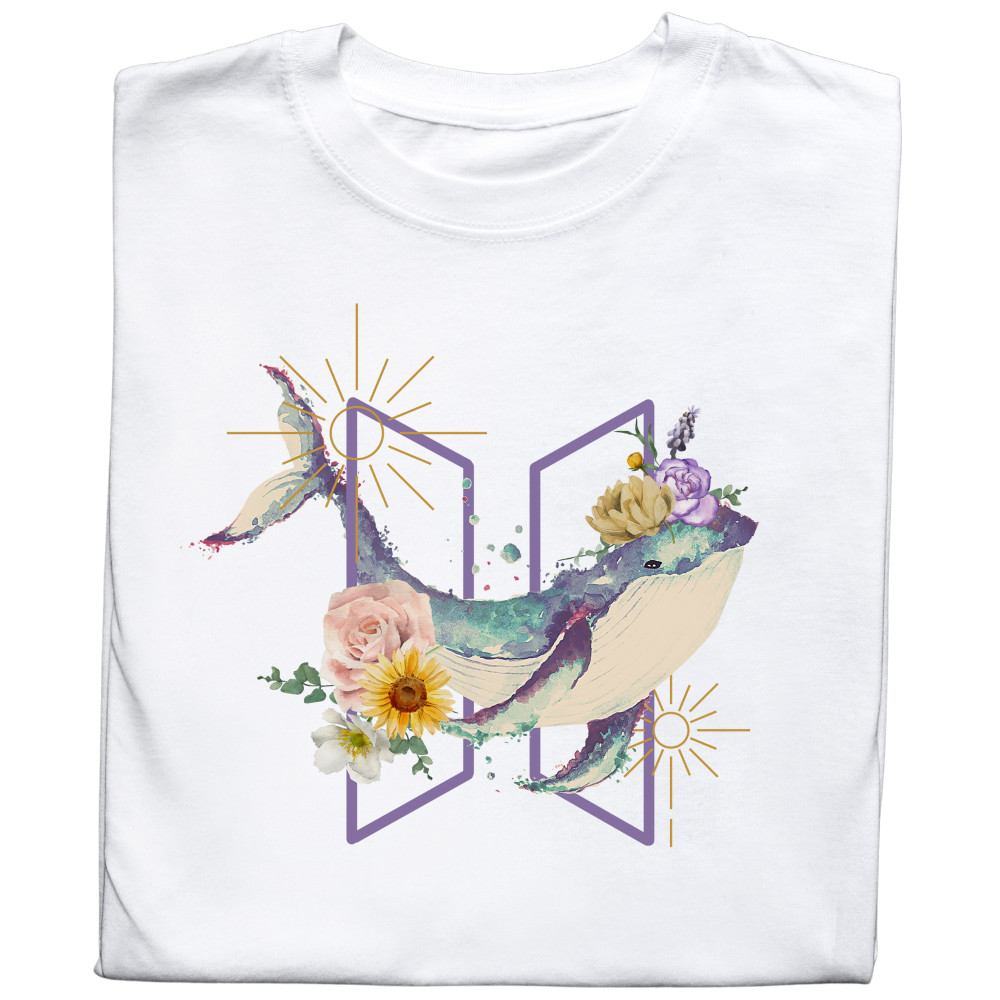 Koszulka z nadrukiem BTS | K-pop muzyka dla fana