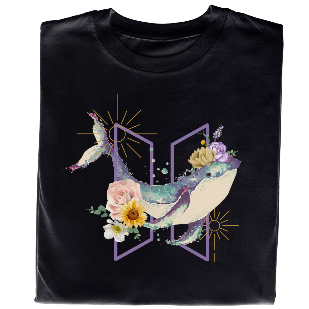 Koszulka z nadrukiem BTS | K-pop muzyka dla fana