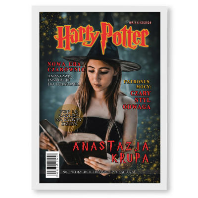 Personalizowana Okładka Magazynu „Harry Potter” – zostań częścią magicznego świata!