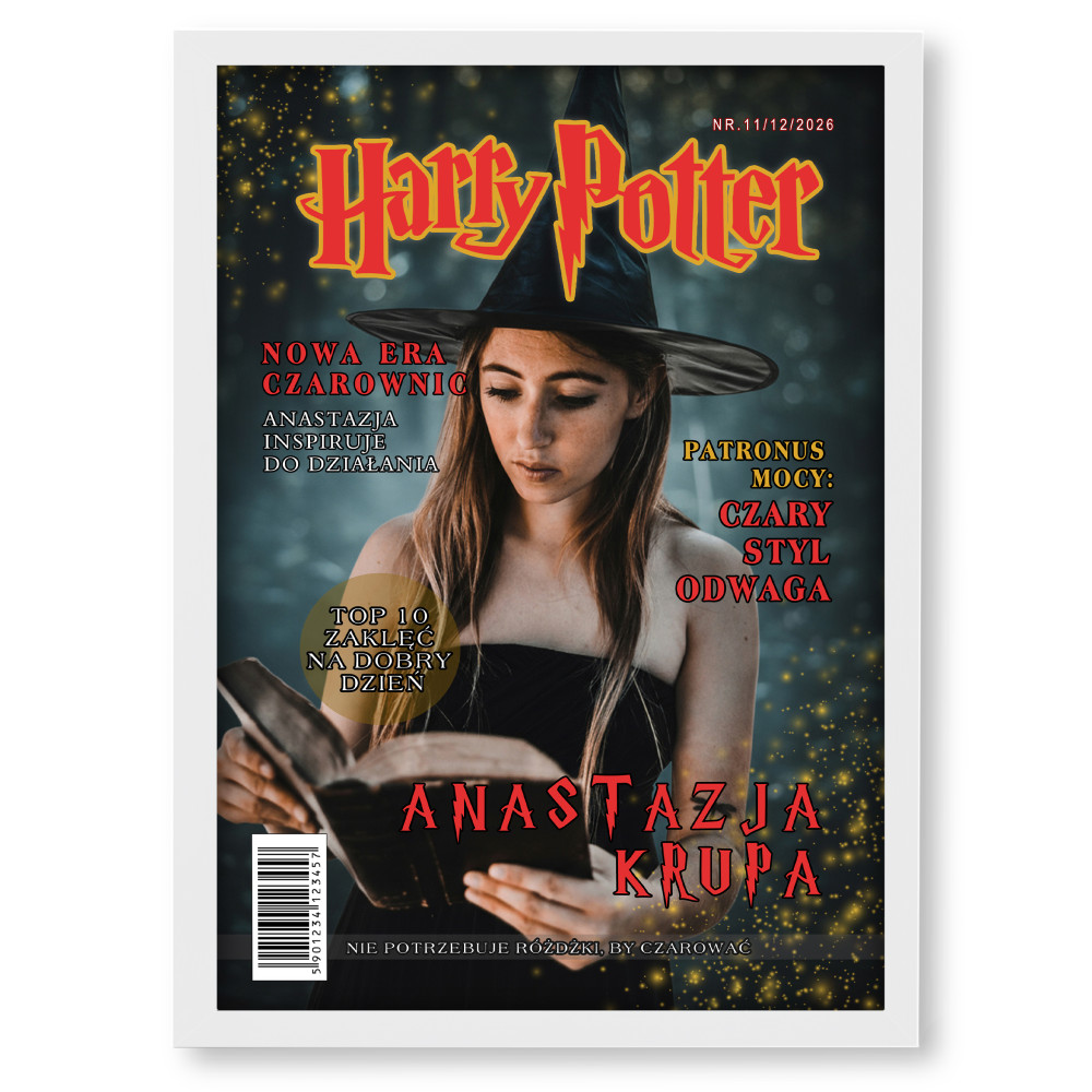 Personalizowana Okładka Magazynu „Harry Potter” – zostań częścią magicznego świata!