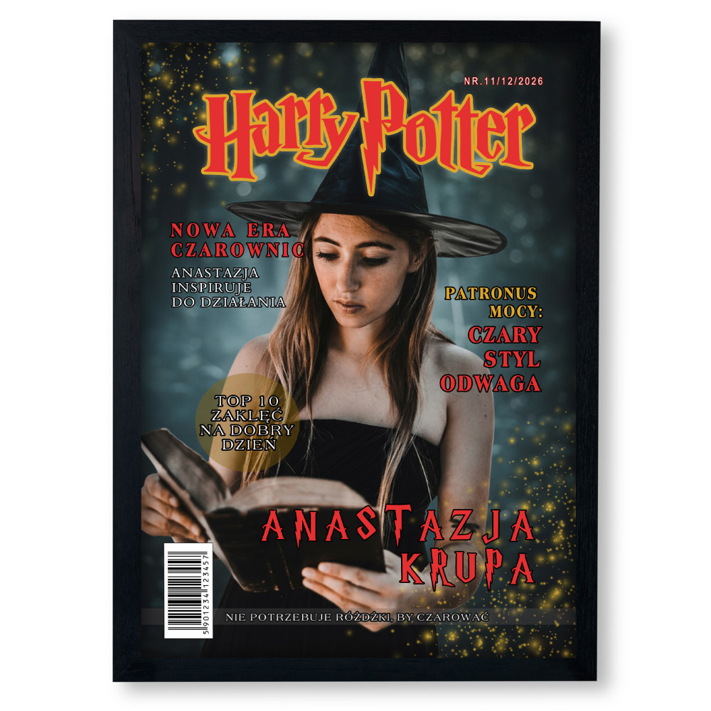 Personalizowana Okładka Magazynu „Harry Potter” – zostań częścią magicznego świata!