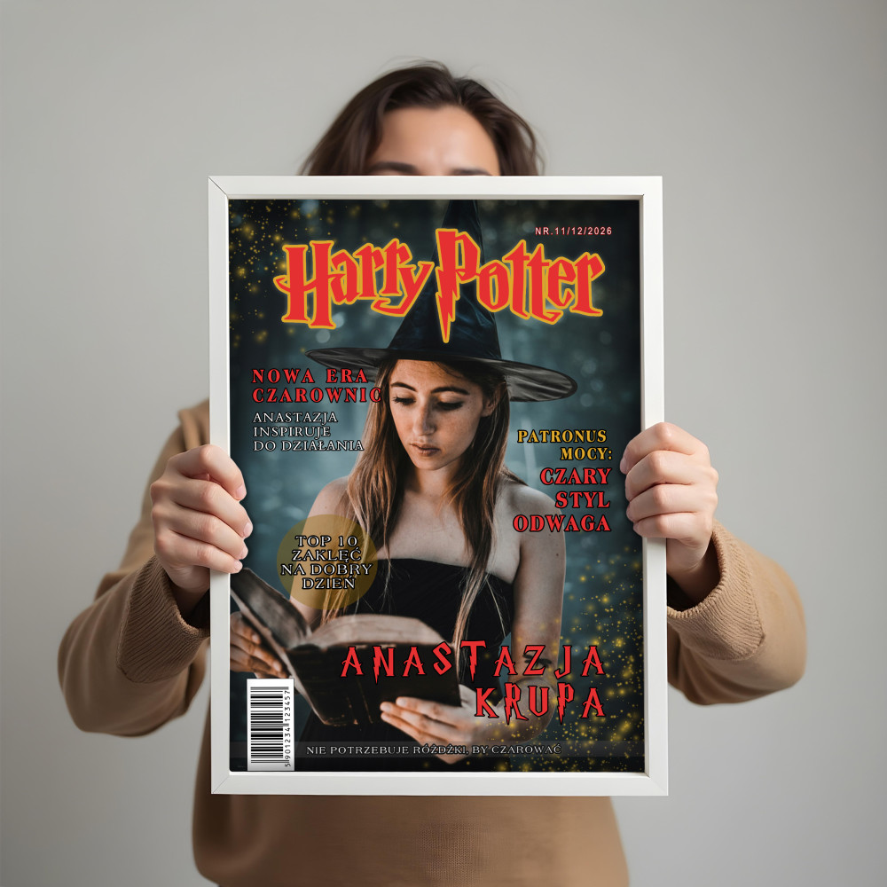 Personalizowana Okładka Magazynu „Harry Potter” – zostań częścią magicznego świata!