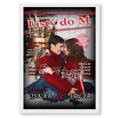 Personalizowana Okładka Magazynu „Listy do M.” – romantyczny prezent pełen uczuć!