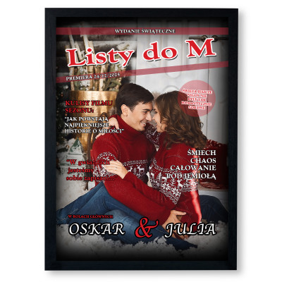 Personalizowana Okładka Magazynu „Listy do M.” – romantyczny prezent pełen uczuć!