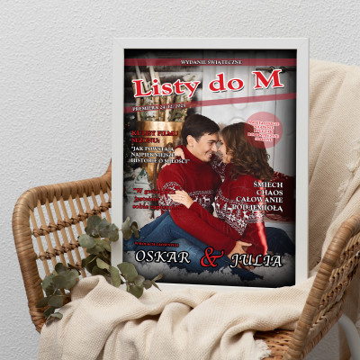 Personalizowana Okładka Magazynu „Listy do M.” – romantyczny prezent pełen uczuć!