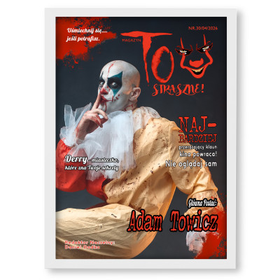 Personalizowana Okładka Magazynu „Horror – To Straszne” ze zdjęciem