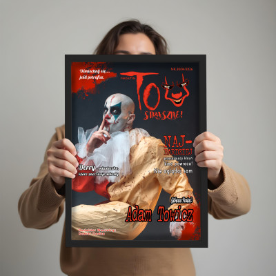 Personalizowana Okładka Magazynu „Horror – To Straszne” ze zdjęciem