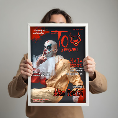 Personalizowana Okładka Magazynu „Horror – To Straszne” ze zdjęciem