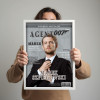 Personalizowana Okładka Magazynu „Agent 007” ze zdjęciem Personalizowana Okładka Magazynu „Agent 007” ze zdjęciem