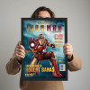 Personalizowany Plakat „IRON MAN” ze zdjęciem – zostań bohaterem własnej historii Personalizowany Plakat „IRON MAN” ze zdjęciem – zostań bohaterem własnej historii