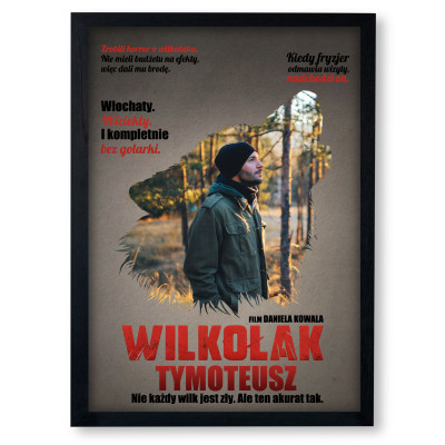 Personalizowany plakat „Wilkołak” ze zdjęciem – wyjątkowy prezent w klimacie horroru
