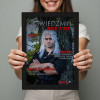 Personalizowany plakat „Wiedźmin” ze zdjęciem – wyjątkowy prezent dla fana fantasy i magii