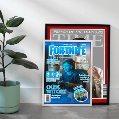 Personalizowany plakat „Fortnite” ze zdjęciem – idealny prezent dla gracza