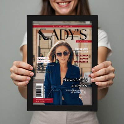 Personalizowany plakat „Lady’s” ze zdjęciem – stylowy prezent w kobiecym wydaniu