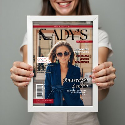 Personalizowany plakat „Lady’s” ze zdjęciem – stylowy prezent w kobiecym wydaniu