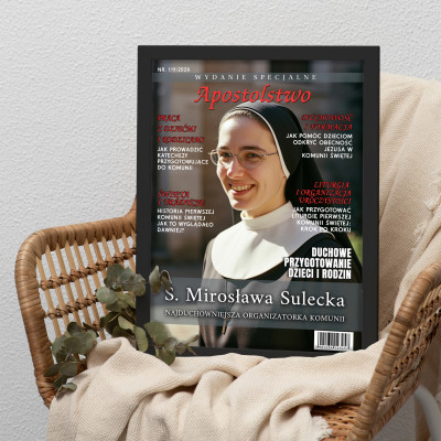 Personalizowany plakat „Apostolstwo” ze zdjęciem – wyjątkowy prezent religijny